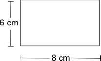 Please help! What will be the perimeter and the area of the rectangle below if it-example-1