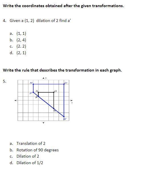 Will report if not an awnser help with 4 and 5-example-1