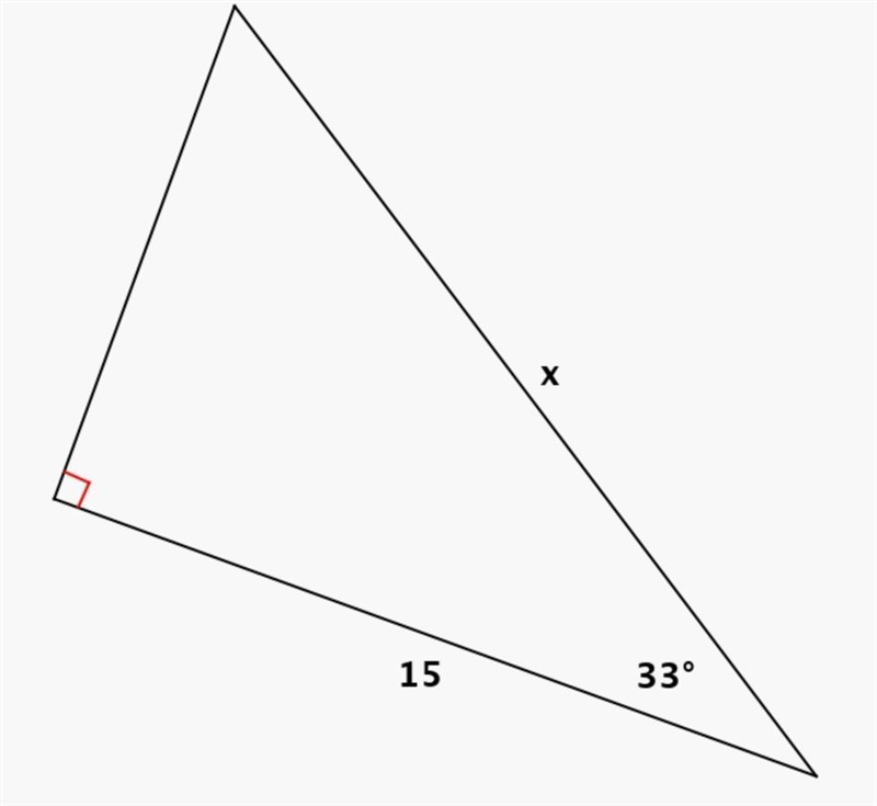 #4 Find value of x. Round answer to nearest tenth. Help please.-example-1