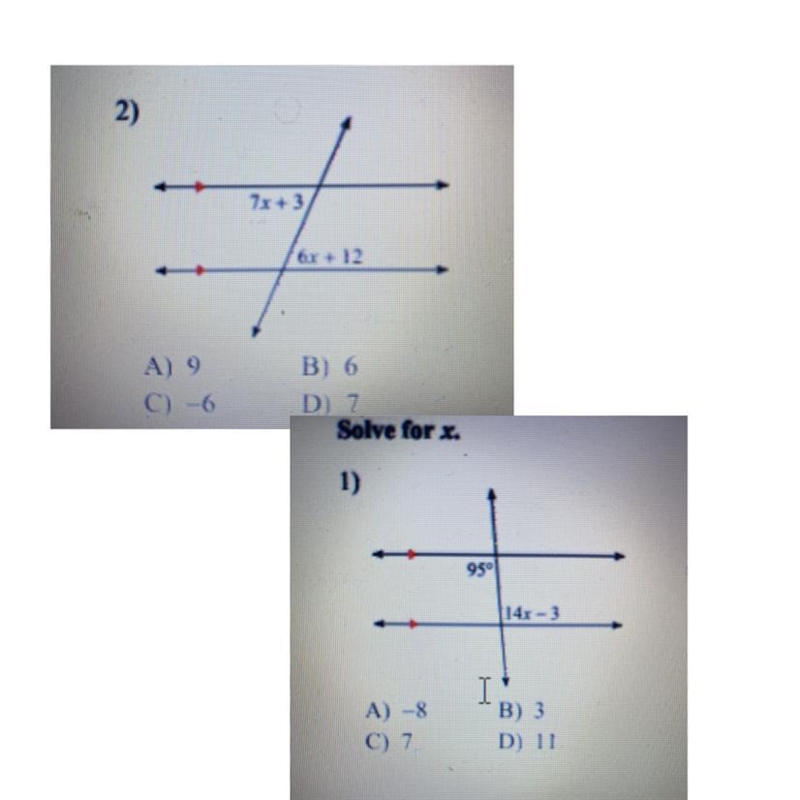 SOLVE FOR X. HELP ME NOW PLEASE!-example-1