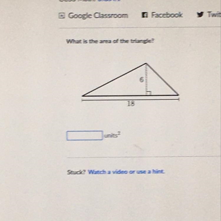 The area of the triangle-example-1