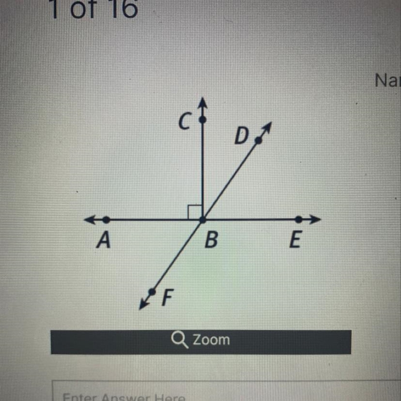 Name an angle that is supplementary to-example-1