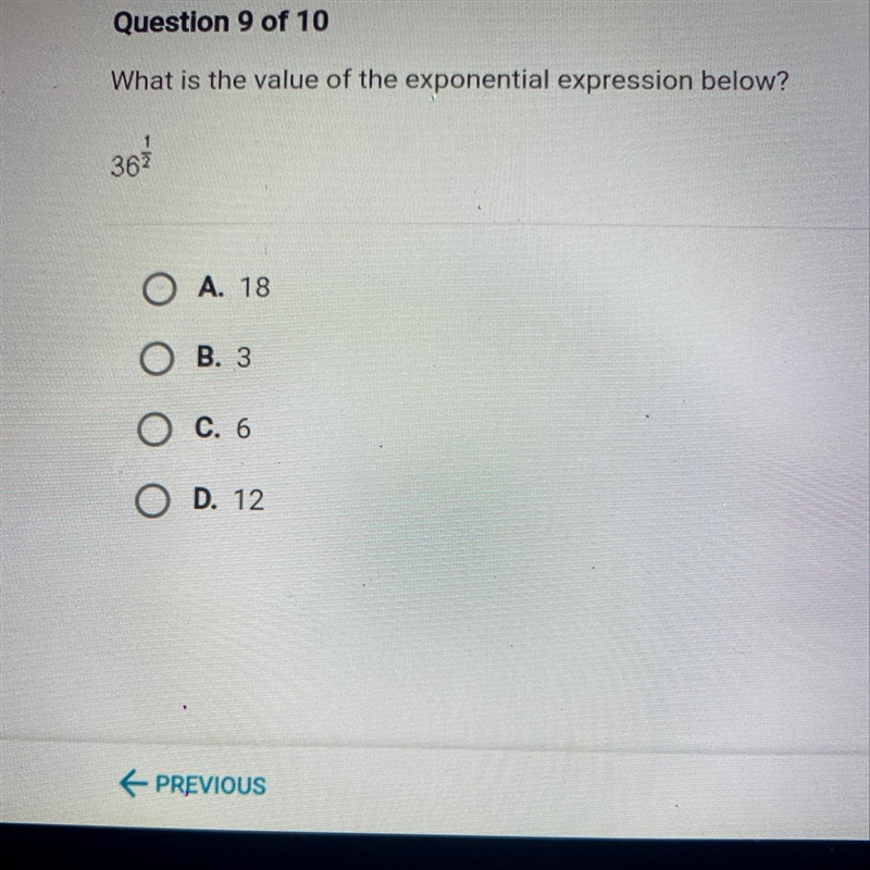 What is the value of the exponent expression below?-example-1