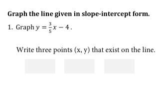 20 Points! I'm Really confused on this please help. Write three points (x, y) that-example-1