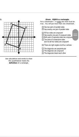 Given: PQRS is a rectangle. Put a checkmark in every box that must be true. You will-example-1