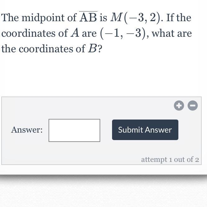 What are the coordinates of B and how is that the answer ?-example-1