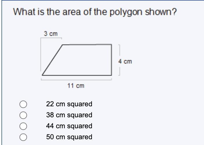 HELP!! please. What is the area of the polygon shown?-example-1