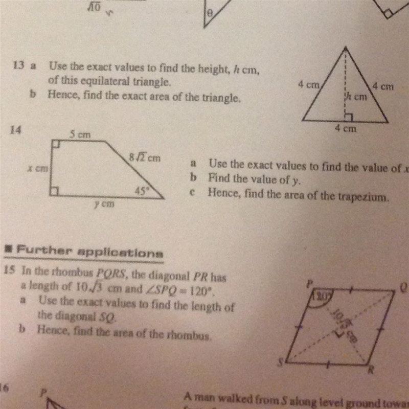 If you're good at exact values of trig ratios pea shell me with 13a-example-1