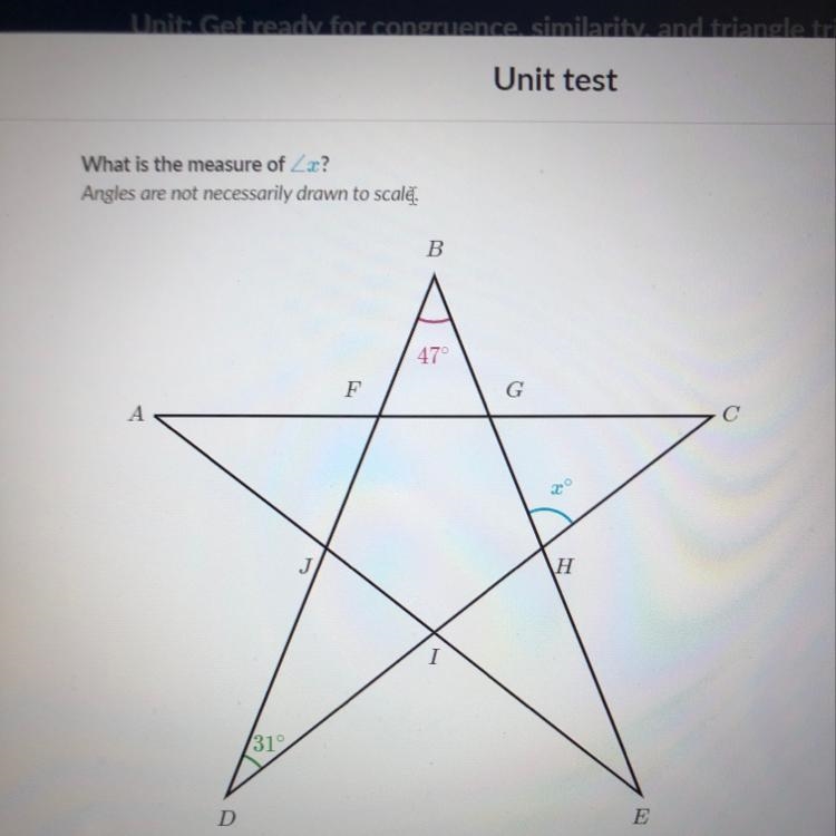 What is the measure of x?-example-1