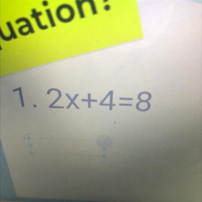 How do i solve 2x+4=8-example-1