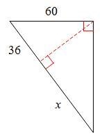 Find the missing length. A. 60 B. 80 C. 64 D. 15-example-1