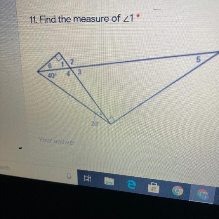 Find the measure of <1-example-1