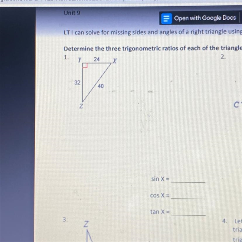 What’s the sinX CosX and Tan X?-example-1