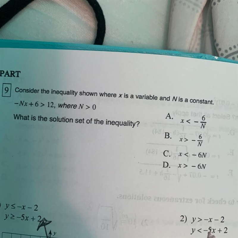 ￼PLEASE HELP ! ALGEBRA 1-example-1