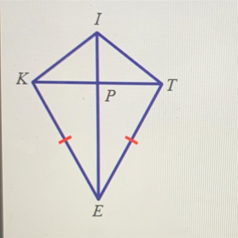 The diagonals of kite KITE intersect at point P. If m A. 34° B. 46° C. 68° D. 92°-example-1