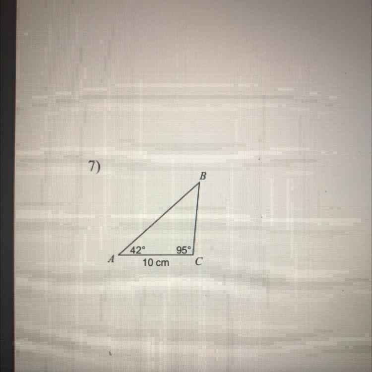 Find the area of each triangle to the nearest tenth-example-1