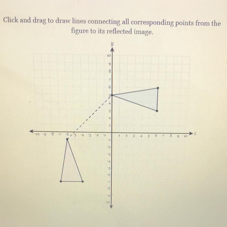 Click and drag to draw lines connecting all corresponding points from the figure to-example-1