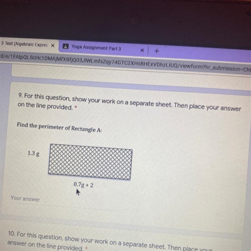 QUESTION: find the perimeter-example-1