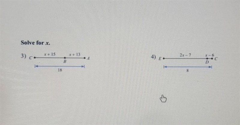 I WILL GIVE EXTRA POINTS please solve 3 and 4. name of the assignment: Practice: Segment-example-1