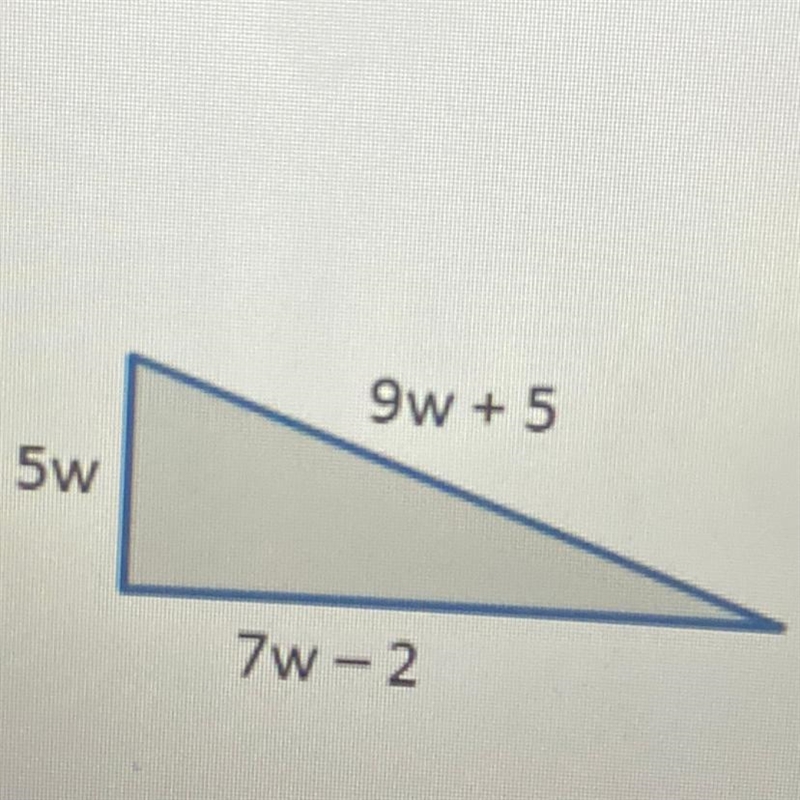 Write an express for the perimeter of the figure shown by combing like terms.-example-1