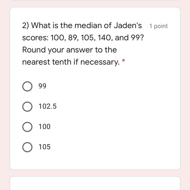 What is the median of the stores-example-1