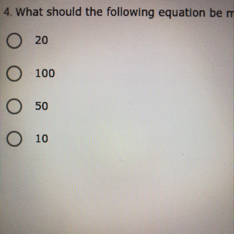 What should the following equation be multiplied by to eliminate the decimals? 3.4x-example-1