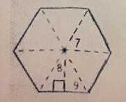 Look at the Hexagon below 1.Find the measure of each numbered angle 2.if the apotheosisem-example-1