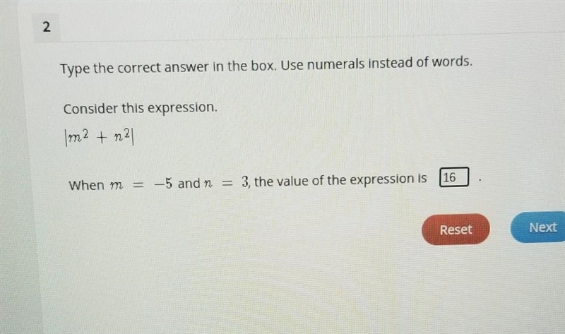 Is 16 the correct answer?​-example-1