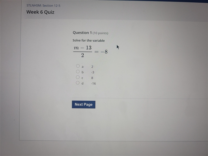 Solve for the variable-example-1