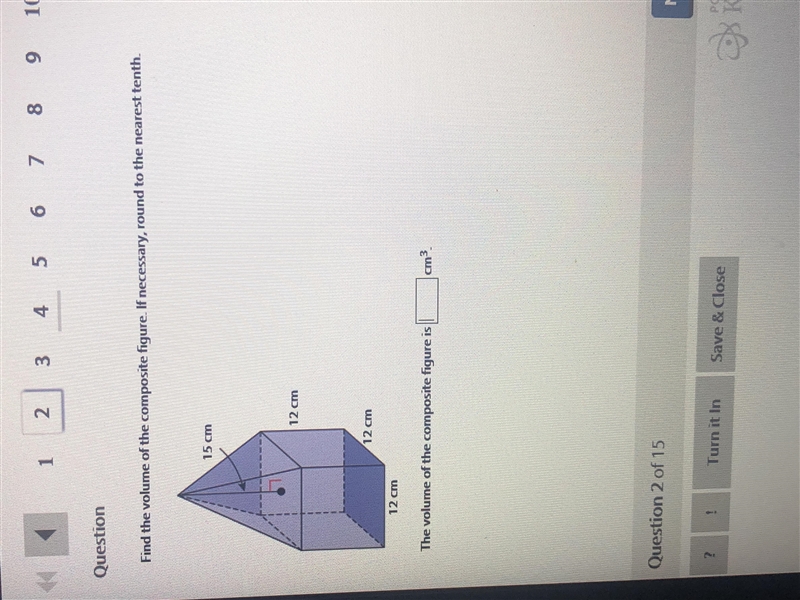 Find the volume of the composite figure if necessary on answer to the nearest 10-example-1