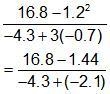 Please help! 30 POINTS Evaluate the expression.-example-1