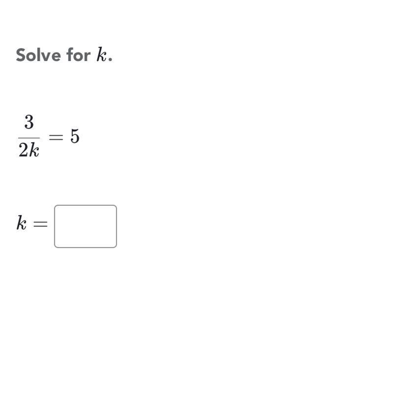 Solve for k Please help!-example-1