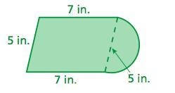 PLEASE HELP!!!!!!!!!!!!!!!!!! Find the perimeter of the figure to the nearest hundredth-example-1