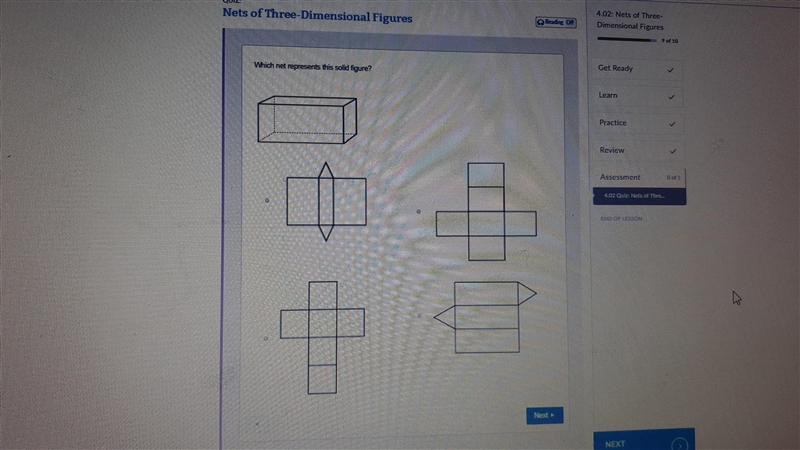 Which net represents this solid figure?-example-1