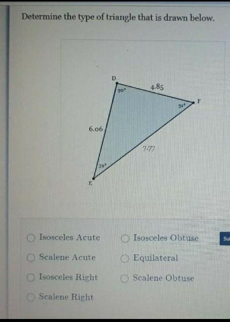 Determine the type of triangle ​-example-1