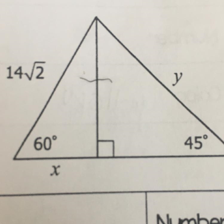 Find the value of x and y please-example-1