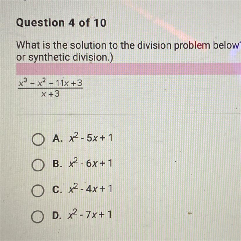 What is the solution to the division problem below? (You can use long division or-example-1