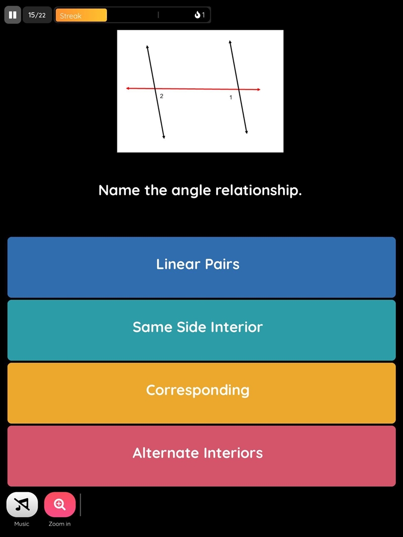 Name the angle relationship-example-1