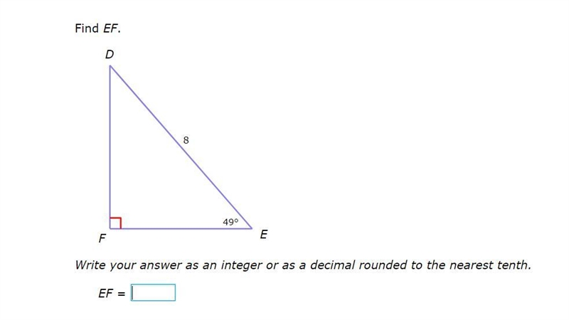 PLEASE HELP ASAP!!! I NEED CORRECT ANSWERS ONLY PLEASE!!! Find EF. Write your answer-example-1