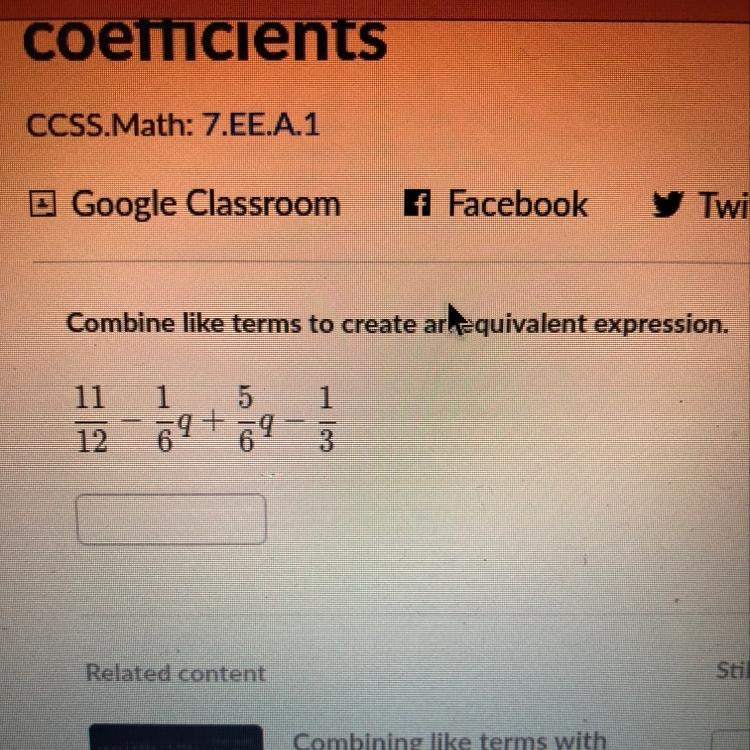 Can anybody tell me the answer for this 11/12-1/3-example-1