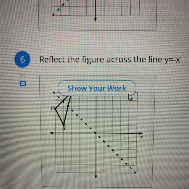 Reflect the figure across the line y=-X-example-1