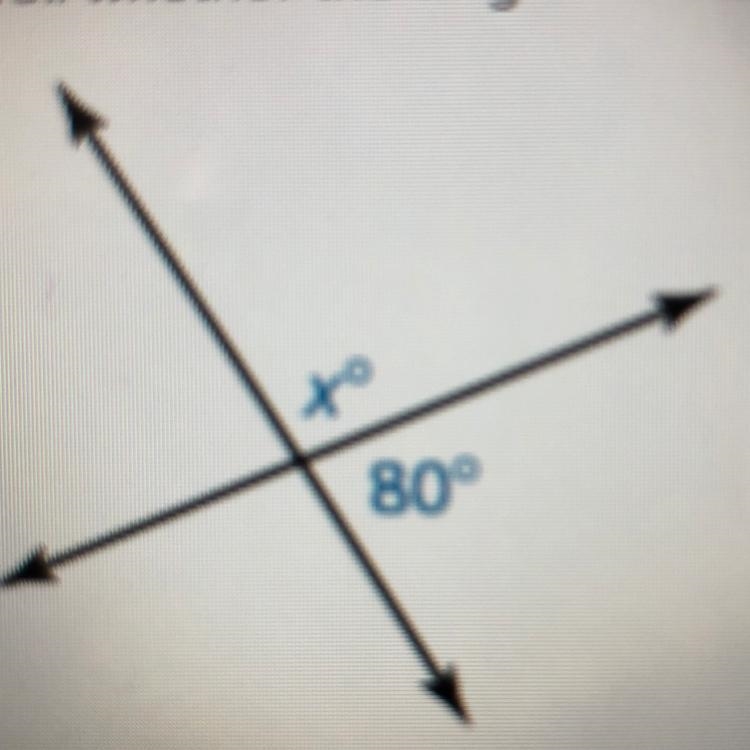 Tell whether the angles are adjacent or vertical. Then find the value of (xl).-example-1