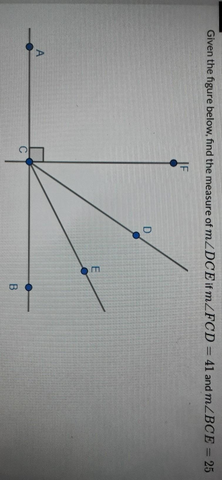 Given the figure below, find the measure of​-example-1