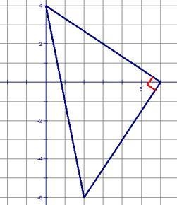 What is the approximate length of the hypotenuse of the right triangle?-example-1