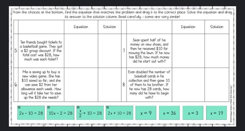 Pls match equation with problem pls I need help-example-1