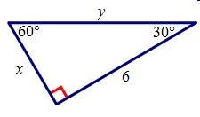 Find the value of x and the value of y.-example-1