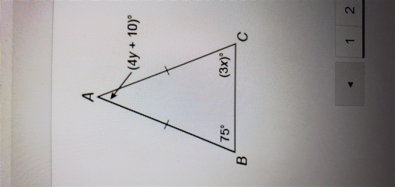 What is the value of y? Enter your answer in the box. y =-example-1