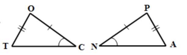 Dan believes he can use the information given in the diagram and the SAS rule to prove-example-1