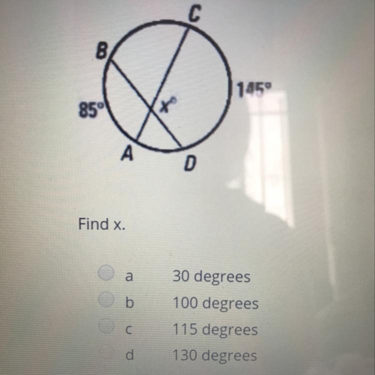 Find x. Please help !!-example-1