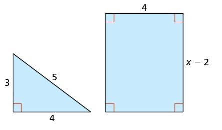 The difference between the areas of the figures is less than 8. An absolute value-example-1